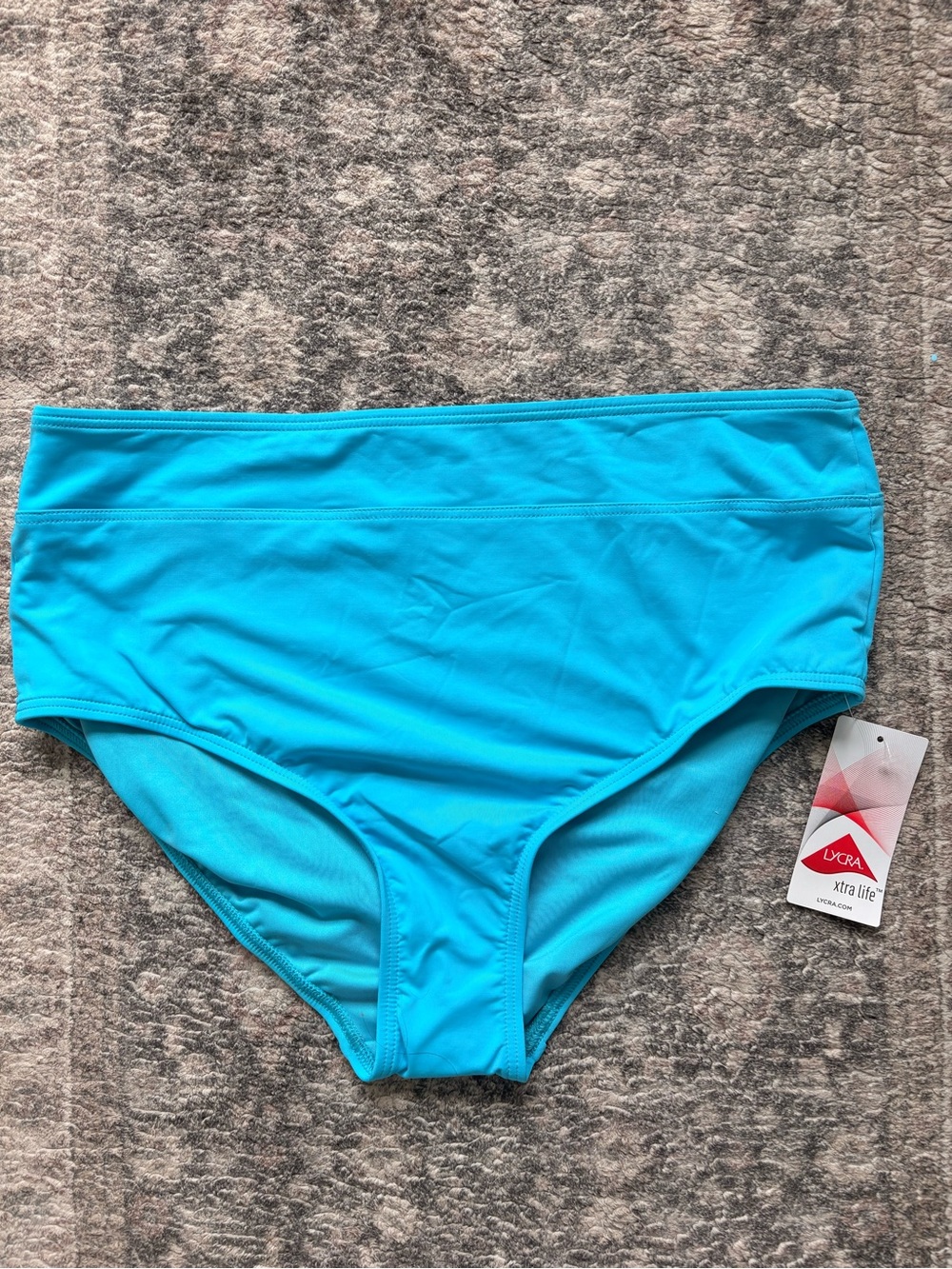 Lands' End Bright Turquoise Women's Swim Bottoms